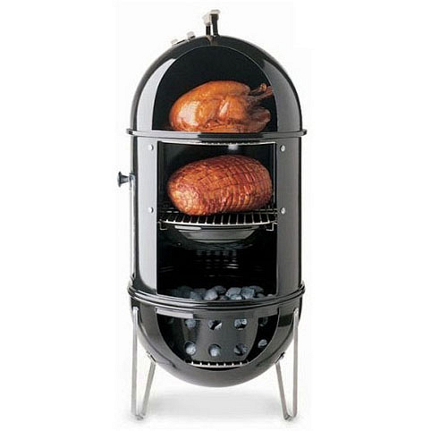 Угольный гриль коптильня Weber Smokey Mountain Cooker 57 см