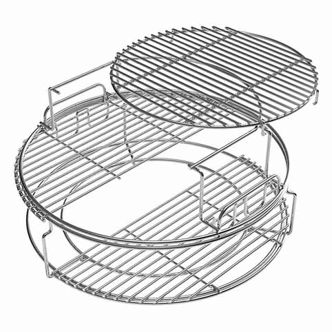 Набор многоуровневых стальных решеток для гриля Big Green Egg L