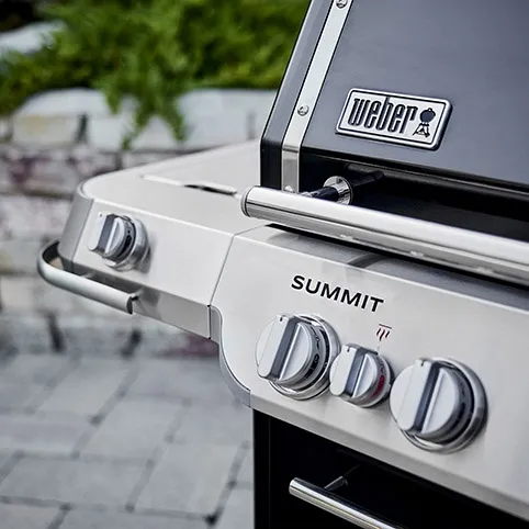Weber Summit FS38 E GBS газовый гриль, черный