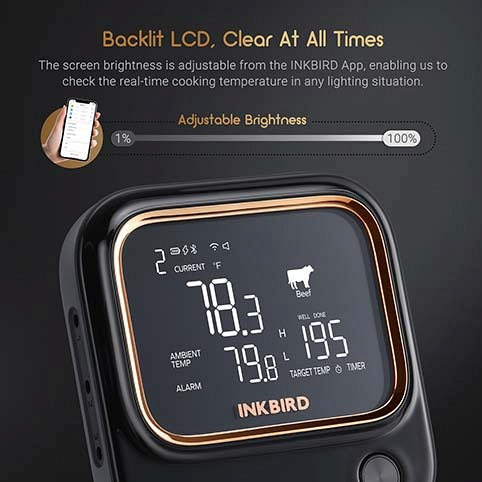 Цифровой термометр BlueTooth InkBird IBT-26S