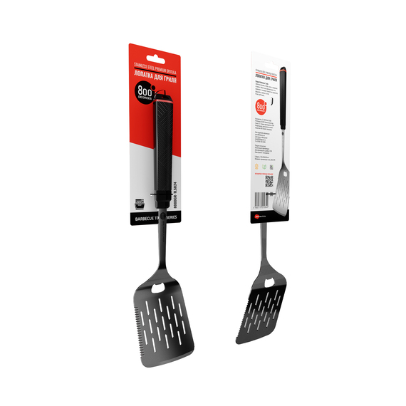 Лопатка инструмент для гриля с открывалкой Red Line 800 Degrees Stainless Steel Spatula