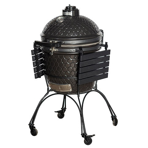 Керамический угольный гриль DinoEgg Classic Black