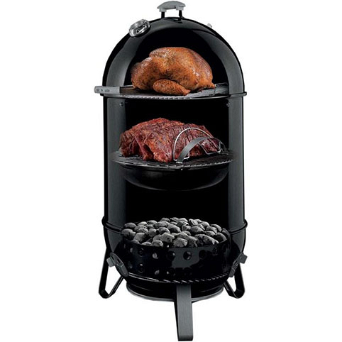 Угольный гриль коптильня Weber Smokey Mountain Cooker 57 см