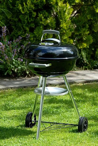 Weber Compact Kettle, 47 см, гриль угольный, черный