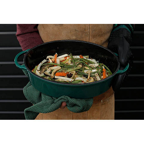 Жаровня чугунная овальная Big Green Egg 5,2 литра
