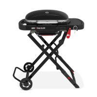Weber Traveler Compact гриль газовый портативный NEW 2026, черный