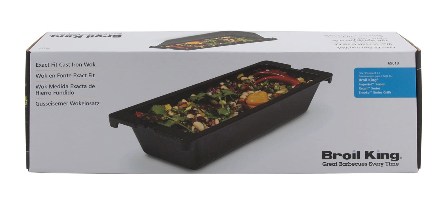 Чугунный вок Exact Fit для газовых грилей Broil King Imperial/Regal