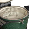Керамический угольный гриль DinoEgg Classic Green