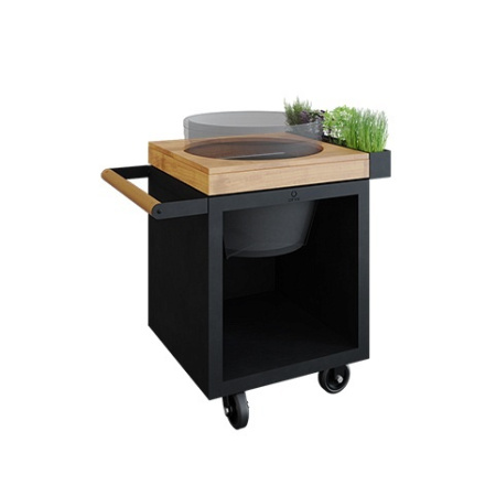 Стол OFYR 65 PRO Black из тикового дерева BGE