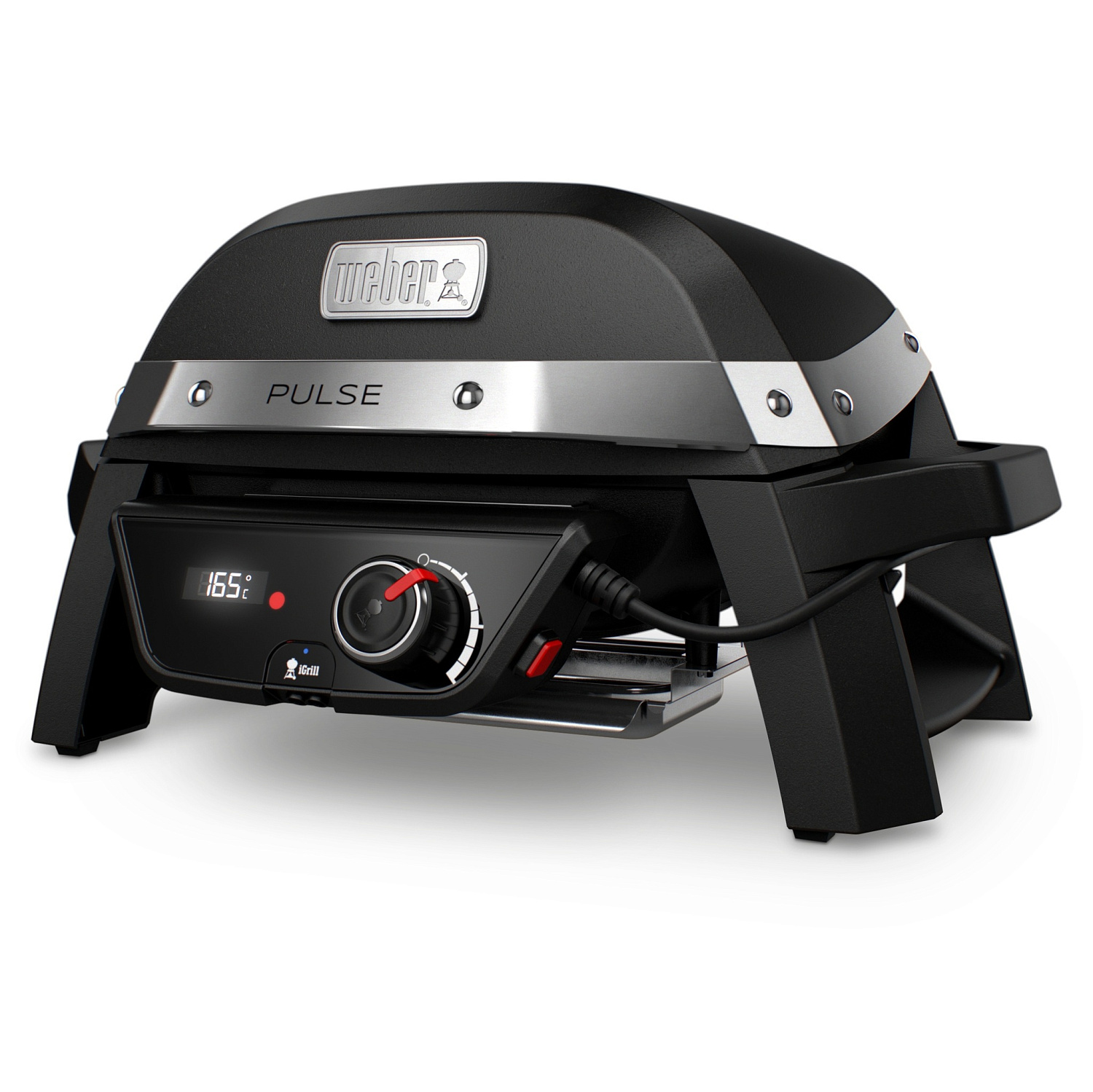 Гриль барбекю электрический Weber PULSE 1000, черный для гриль кухни