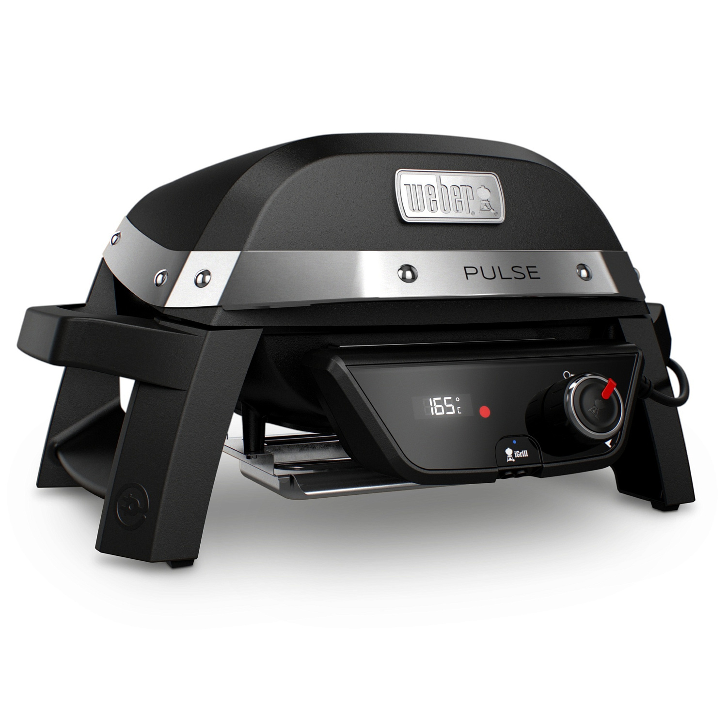 Гриль барбекю электрический Weber PULSE 1000, черный для гриль кухни