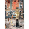 Напольный карбоновый обогреватель Luxeva LXV 2000-TS black