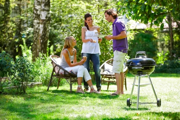 Weber Compact Kettle, 47 см, гриль угольный, черный