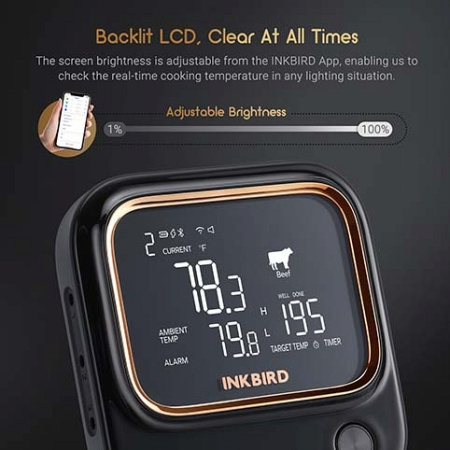 Цифровой термометр BlueTooth InkBird IBT-26S