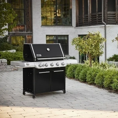 Weber Summit FS38 E GBS газовый гриль, черный