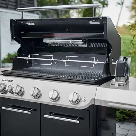 Weber Summit FS38 E GBS газовый гриль, черный