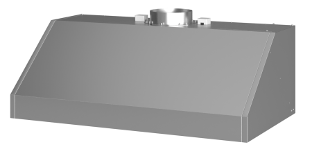 Зонт вытяжной S1 с подсветкой   700х800 ONTARIO, арт. ZVN-S1- 700. 800.500