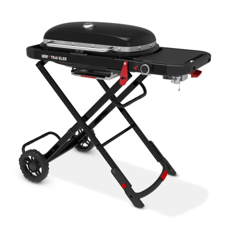 Weber Traveler гриль газовый портативный, черный