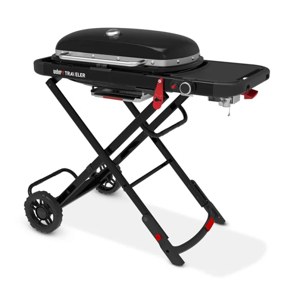 Weber Traveler гриль газовый портативный, черный