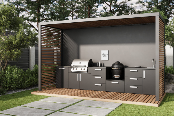 Комплект Astov BBQ Deluxe / АСТОВ БАРБЕКЮ Делюкс №9 (ширина 4180 мм)