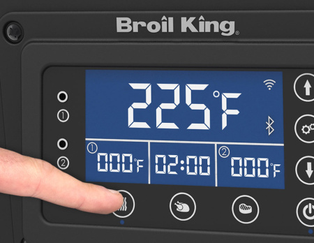 Пеллетный гриль-коптильня Broil King Crown 400