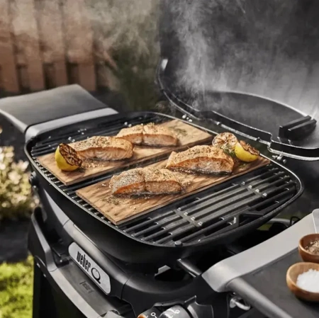 Weber Q-2800N гриль газовый с тележкой премиум-класса