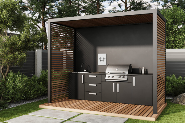 Комплект Astov BBQ Deluxe / АСТОВ БАРБЕКЮ Делюкс №1 (ширина 2840 мм)