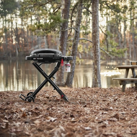 Weber Traveler Compact гриль газовый портативный, черный