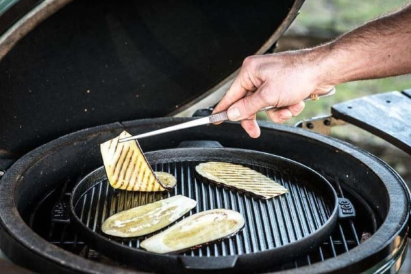 Тарелка чугунная планча, двусторонняя XXL/XL/L/M D360мм Big Green Egg