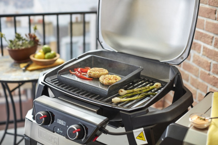 Гриль барбекю электрический Weber PULSE 2000, черный для гриль кухни