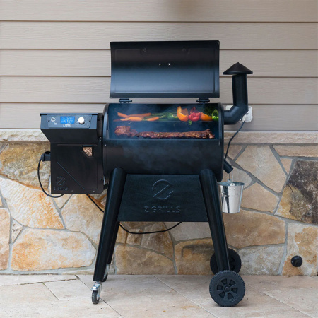 Пеллетный гриль Z Grills 450 B, черный