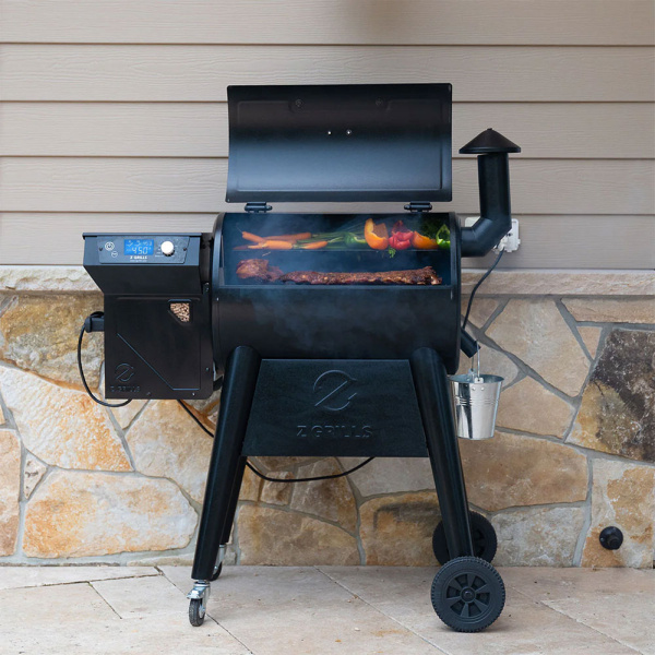 Пеллетный гриль Z Grills 450 B, черный