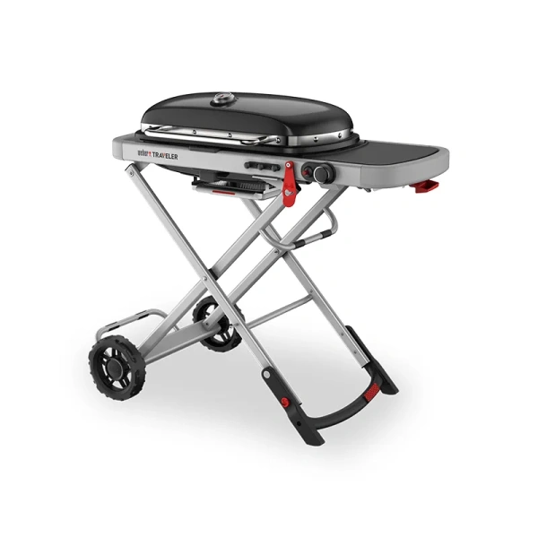 Weber Traveler гриль газовый портативный, черный