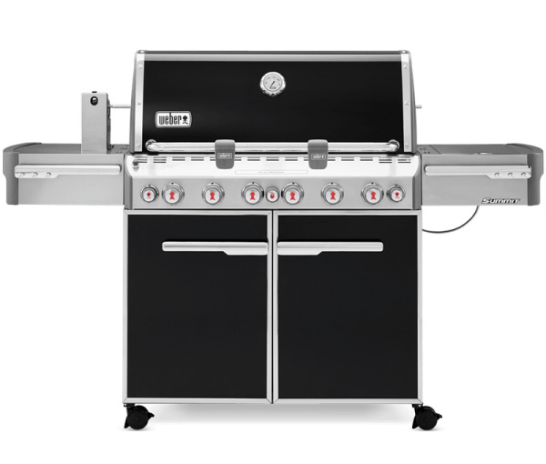 Газовый гриль Weber Summit E-670 GBS, черный