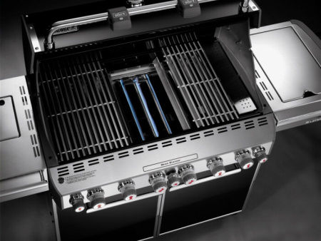 Газовый гриль Weber Summit E-670 GBS, черный