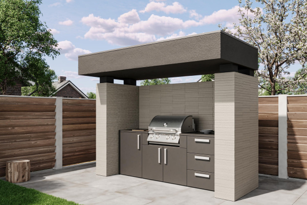 Комплект Astov BBQ Deluxe / АСТОВ БАРБЕКЮ Делюкс №3 (ширина 2240 мм)