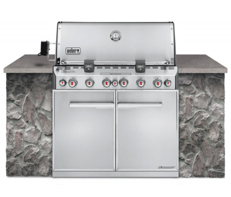 Гриль барбекю газовый встраиваемый Weber Summit S-660 GBS