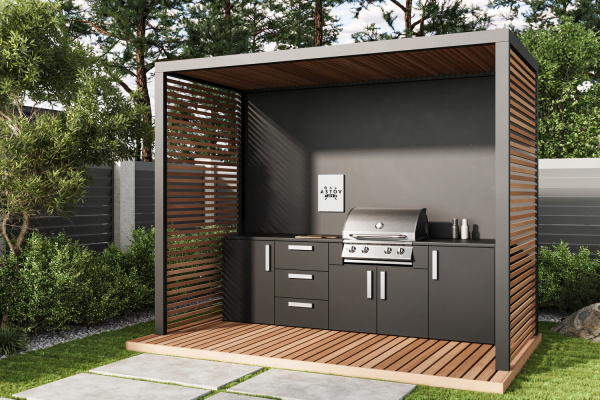 Комплект Astov BBQ Deluxe / АСТОВ БАРБЕКЮ Делюкс №2 (ширина 2840 мм)
