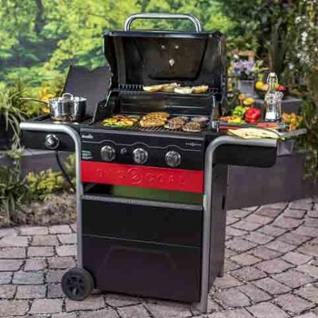 Угольный + Газовый гриль Char-Broil Gas2Coal Hybrid 3B