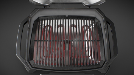 Гриль барбекю электрический Weber PULSE 2000, черный для гриль кухни