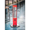 Напольный карбоновый обогреватель Luxeva LXV 2500-VR red