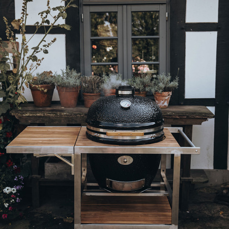 Керамический гриль Le Chef Black PRO 2.0 черный
