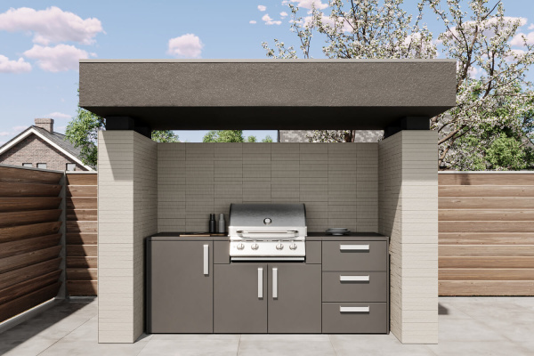 Комплект Astov BBQ Deluxe / АСТОВ БАРБЕКЮ Делюкс №3 (ширина 2240 мм)