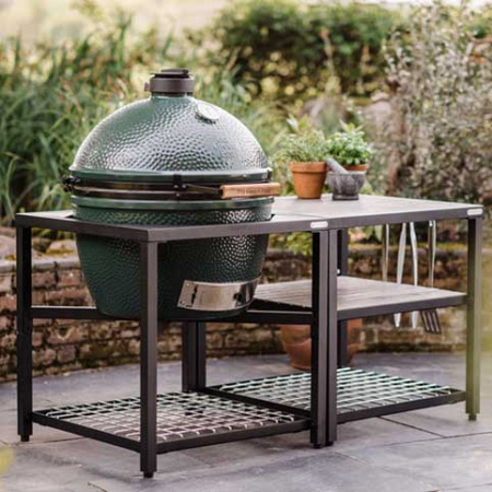 Полка из искусственно-состаренной древесины акации Big Green Egg