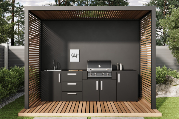 Комплект Astov BBQ Deluxe / АСТОВ БАРБЕКЮ Делюкс №1 (ширина 2840 мм)